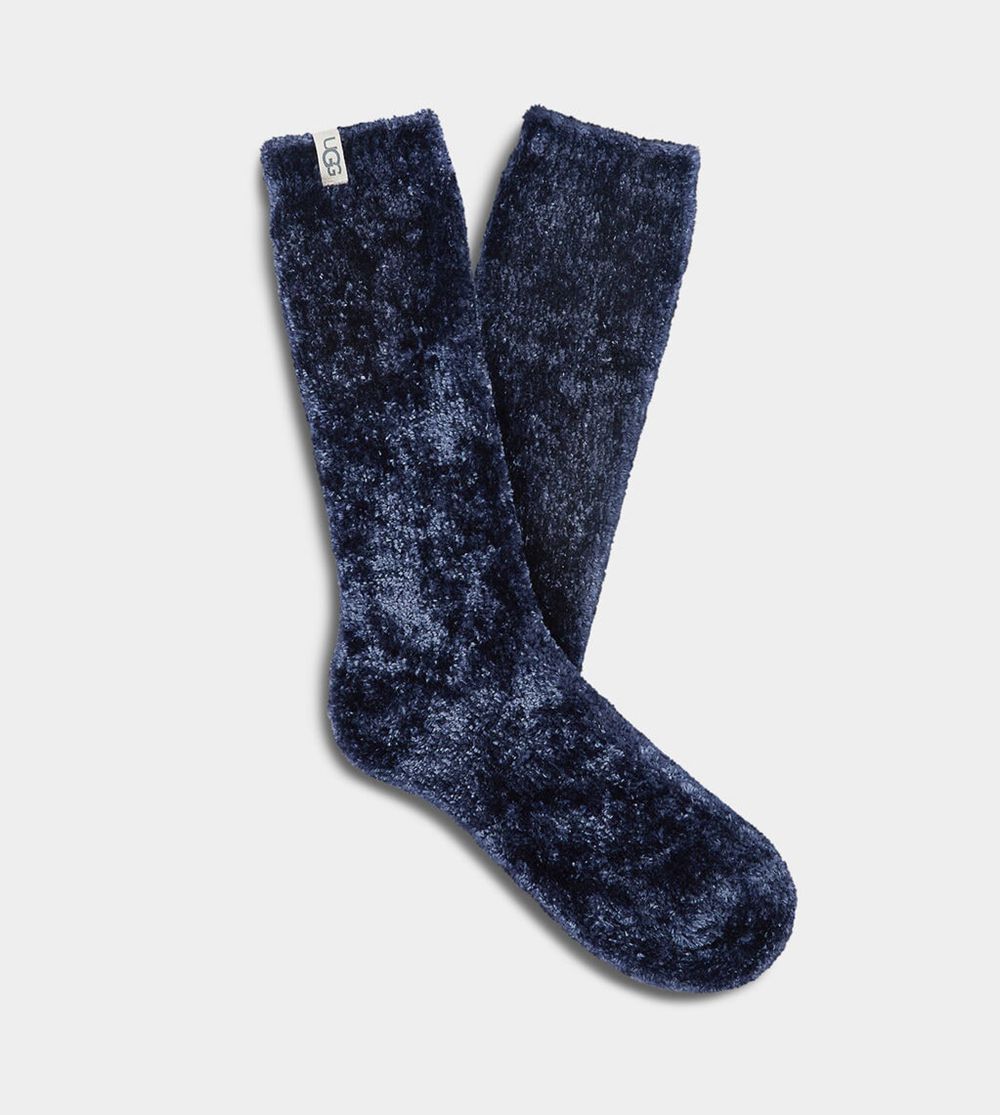 Ugg Socks Canada - Ugg Women's Leda Cozy Navy